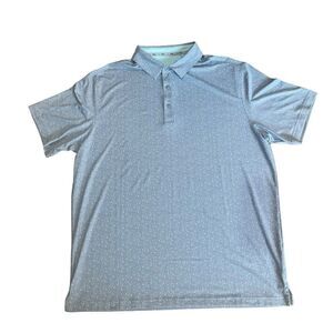 Walter Hagen Gray Confetti Golf Polo Shirt Mens Size XL